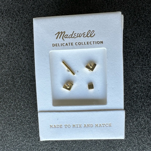 Madewell 14K Gold Studs - Picture 1 of 2